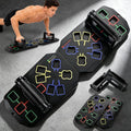 Push up Board 20-In-1 Workout Equipment, Pushup Board with Handles, Puzzle-Style Snap Design with Square Slots, Home Gym Fitness Equipment for Chest, Shoulders, Back & Triceps, Men and Women